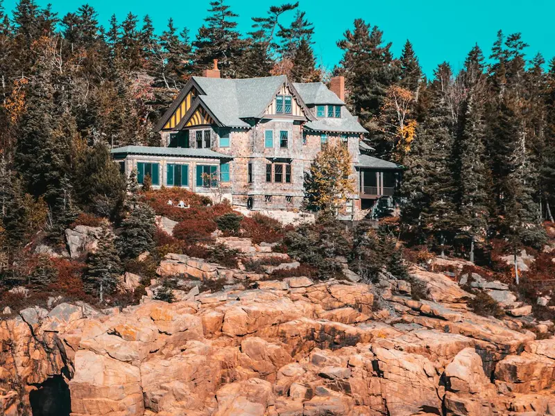 Modern duplex property exterior in Alberta